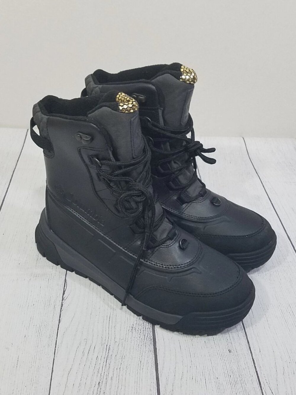 Columbia Bugaboot Waterproof Omni-Heat Winter Boots Mens sz 11 BM9458-010